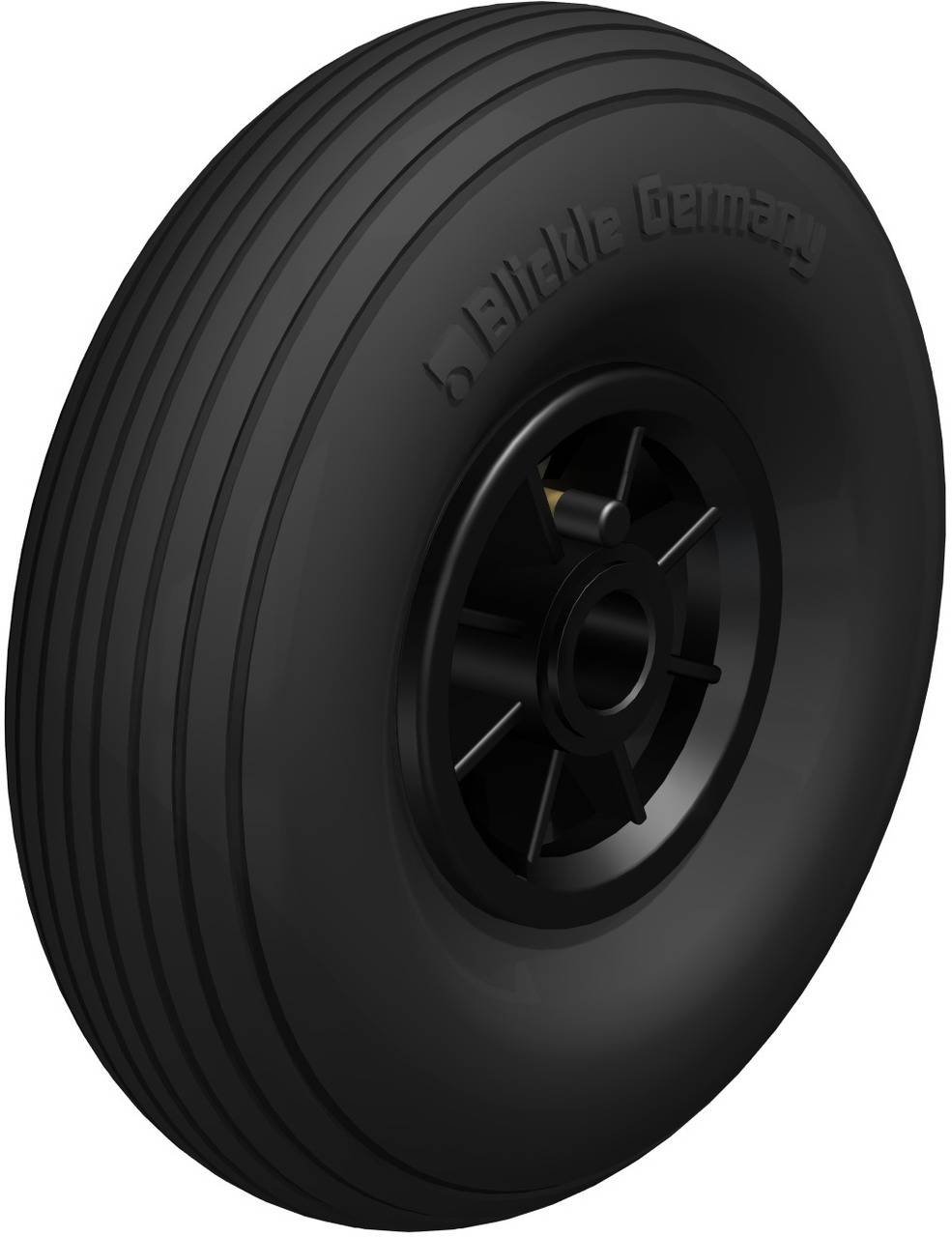 Blickle 25296 PK 260/25-75G Opona pneumatyczna Średnica koła: 260 mm Maksymalne obciążenie: 150 kg 1 szt. - obrazek 1