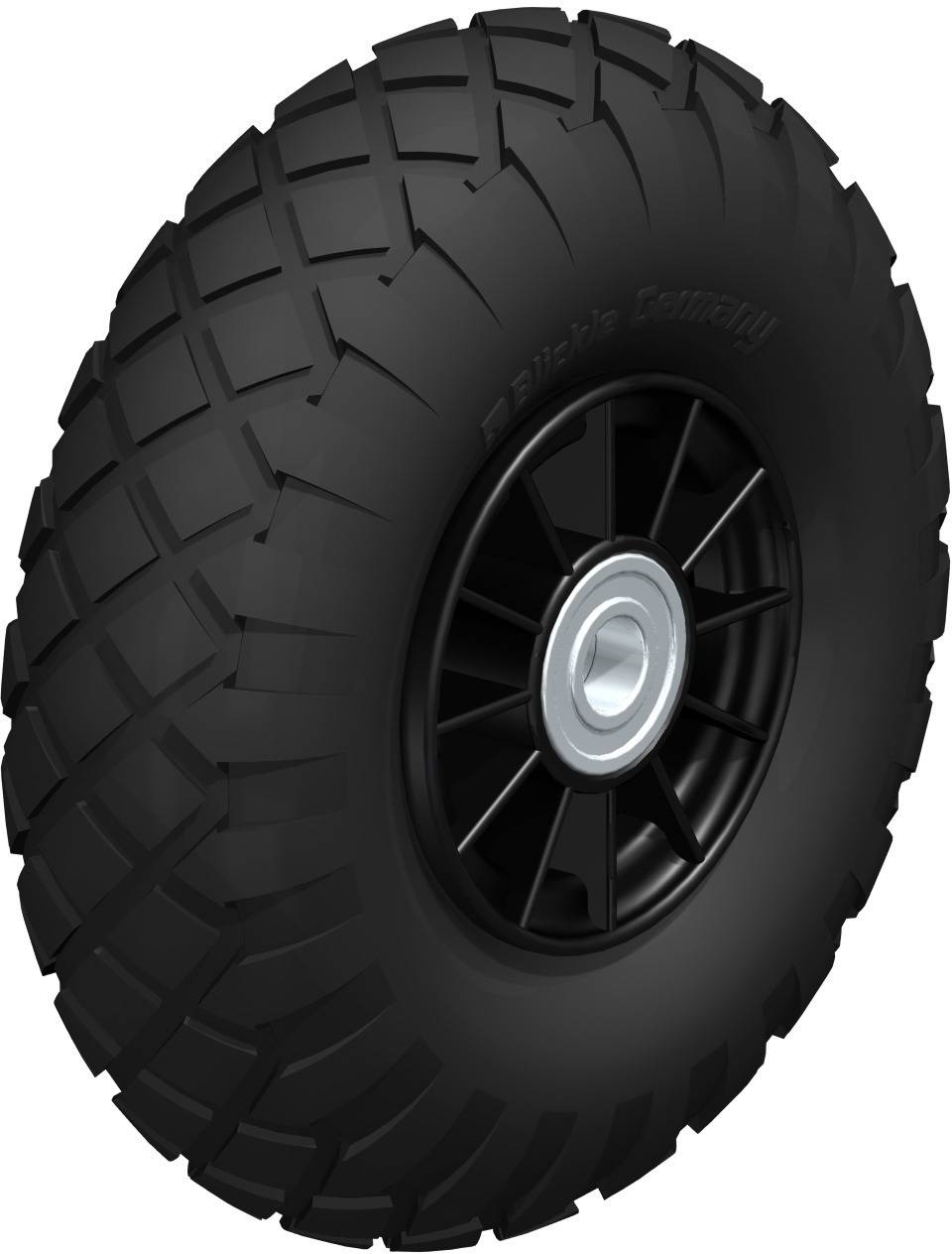 Blickle 584433 PK 262/20-75K Opona pneumatyczna Średnica koła: 260 mm Maksymalne obciążenie: 150 kg 1 szt. - obrazek 1