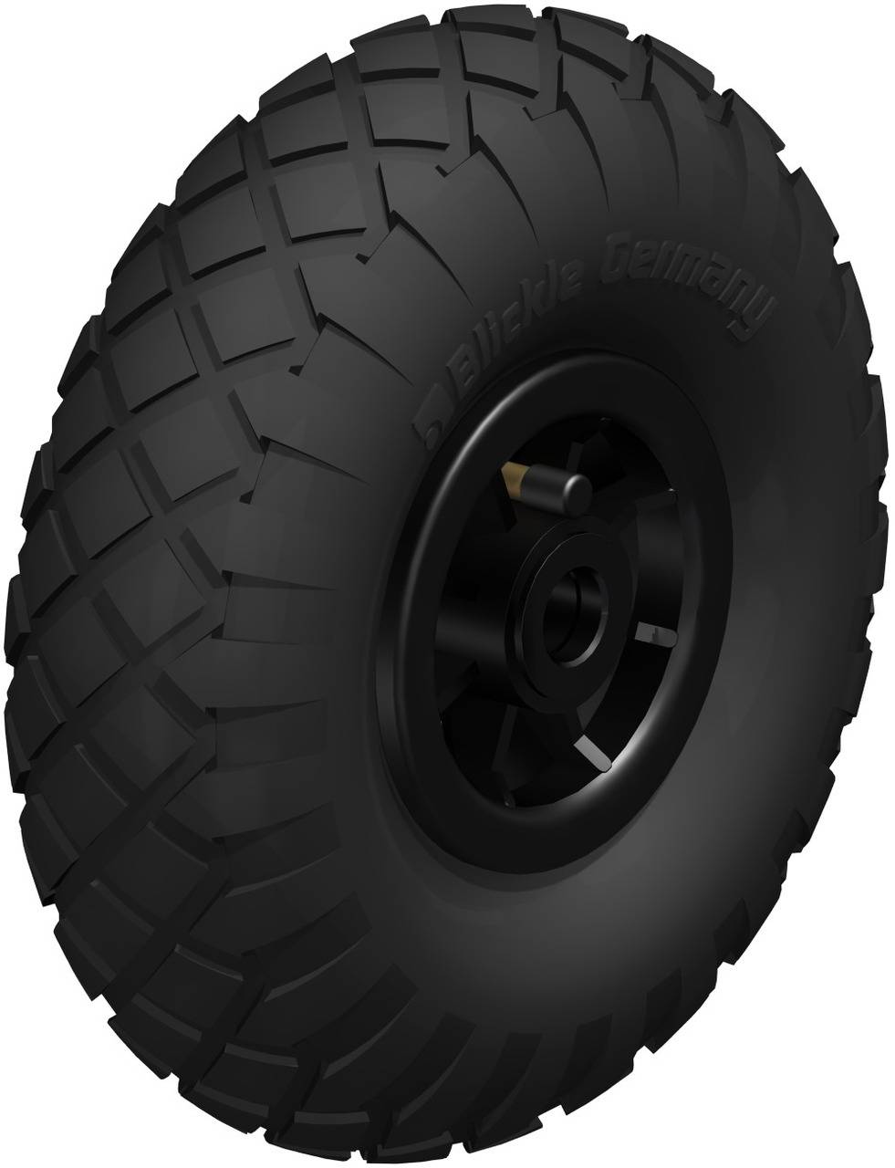 Blickle 103150 PK 262/20-75R Opona pneumatyczna Średnica koła: 260 mm Maksymalne obciążenie: 150 kg 1 szt. - obrazek 1