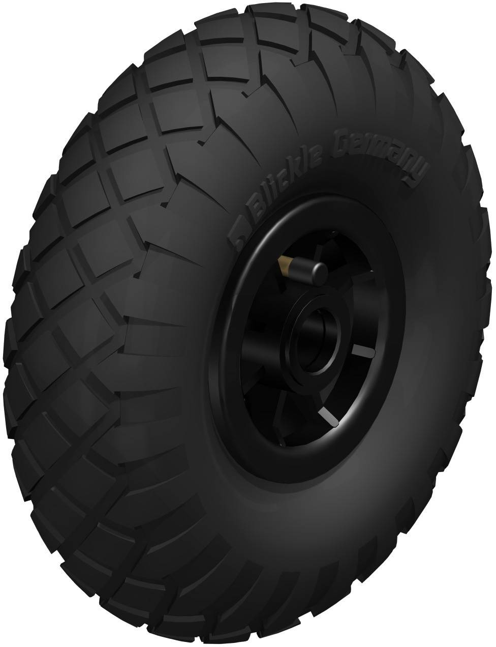 Blickle 22640 PK 262/25-75R Opona pneumatyczna Średnica koła: 260 mm Maksymalne obciążenie: 150 kg 1 szt. - obrazek 1
