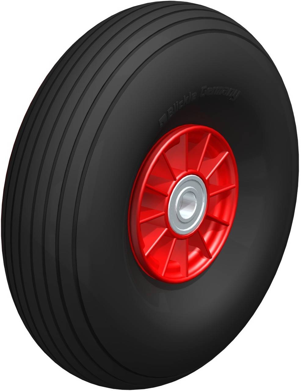 Blickle 647131 PK 300/20-75K-ROT Opona pneumatyczna Średnica koła: 300 mm Maksymalne obciążenie: 180 kg 1 szt. - obrazek 1