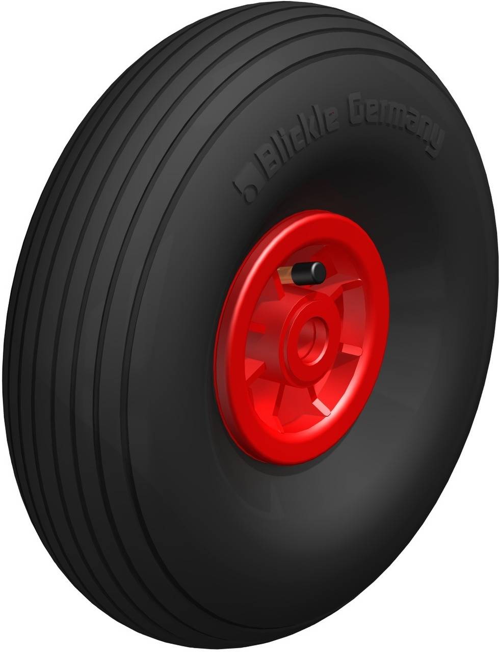 Blickle 412379 PK 300/20-75R-ROT Opona pneumatyczna Średnica koła: 300 mm Maksymalne obciążenie: 180 kg 1 szt. - obrazek 1