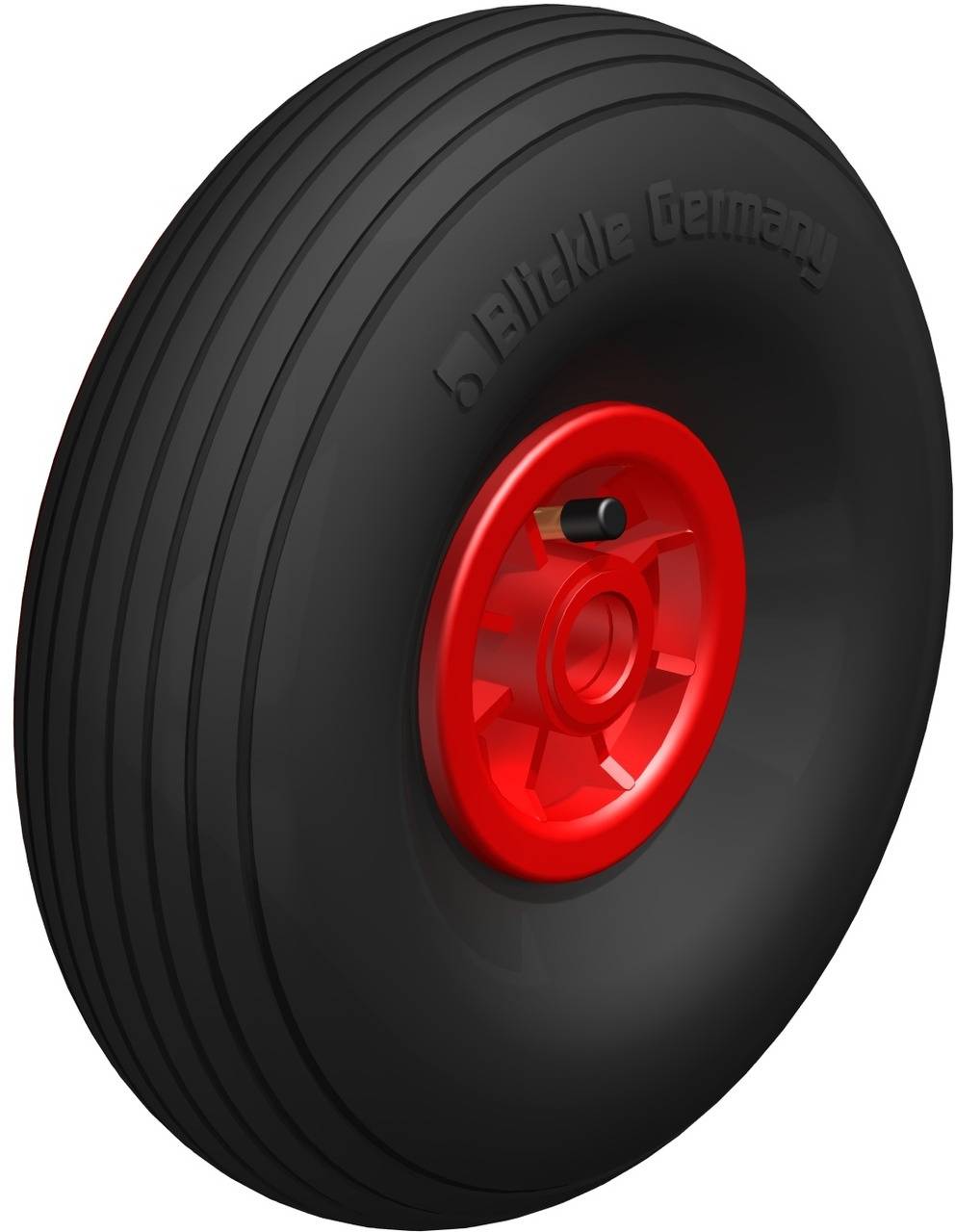 Blickle 639252 PK 300/25-75R-ROT Opona pneumatyczna Średnica koła: 300 mm Maksymalne obciążenie: 180 kg 1 szt. - obrazek 1