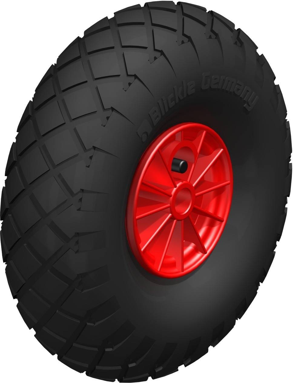 Blickle 315051 PK 302/20-75G-ROT Opona pneumatyczna Średnica koła: 300 mm Maksymalne obciążenie: 180 kg 1 szt. - obrazek 1