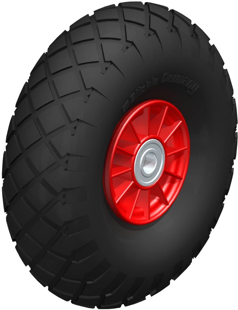 Blickle 541383 PK 302/20-75K-ROT Opona pneumatyczna Średnica koła: 300 mm Maksymalne obciążenie: 180 kg 1 szt. - obrazek 1