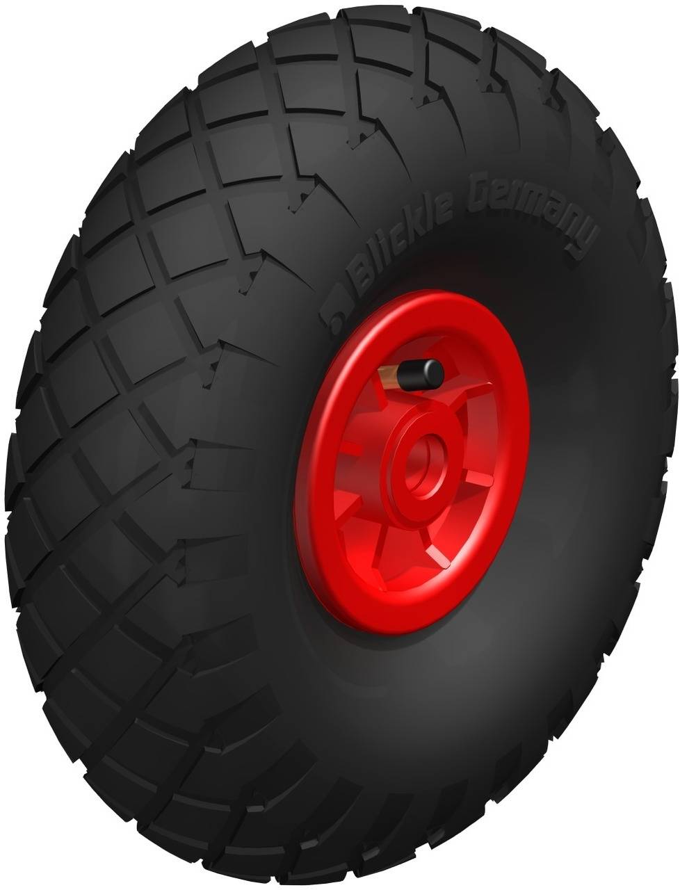 Blickle 363523 PK 302/20-75R-ROT Opona pneumatyczna Średnica koła: 300 mm Maksymalne obciążenie: 180 kg 1 szt. - obrazek 1