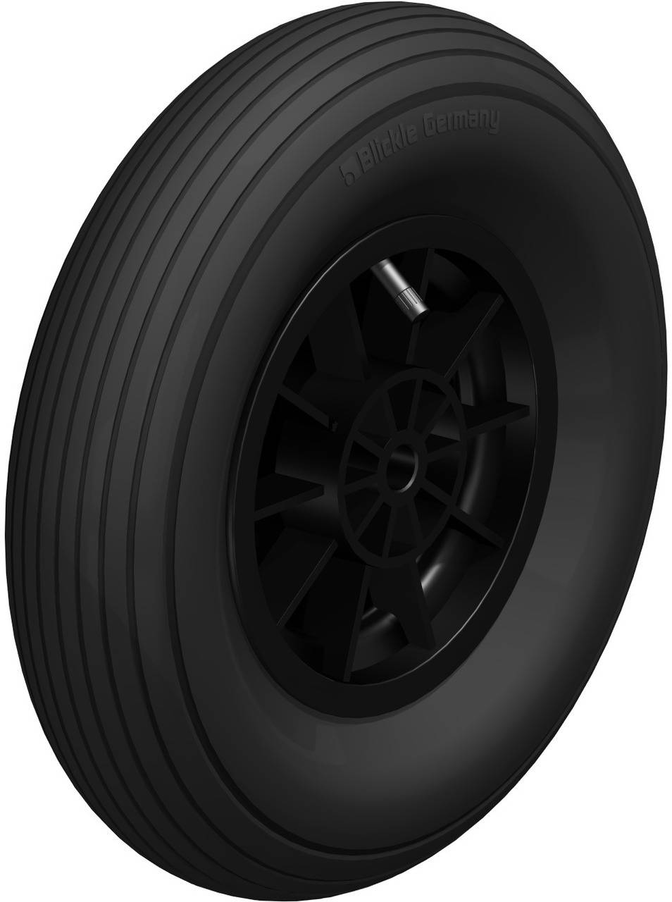 Blickle 40691 PK 400/20-75G Opona pneumatyczna Średnica koła: 400 mm Maksymalne obciążenie: 250 kg 1 szt. - obrazek 1