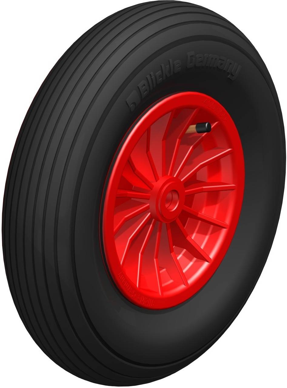 Blickle 548248 PK 400/20-75R-ROT Opona pneumatyczna Średnica koła: 400 mm Maksymalne obciążenie: 250 kg 1 szt. - obrazek 1