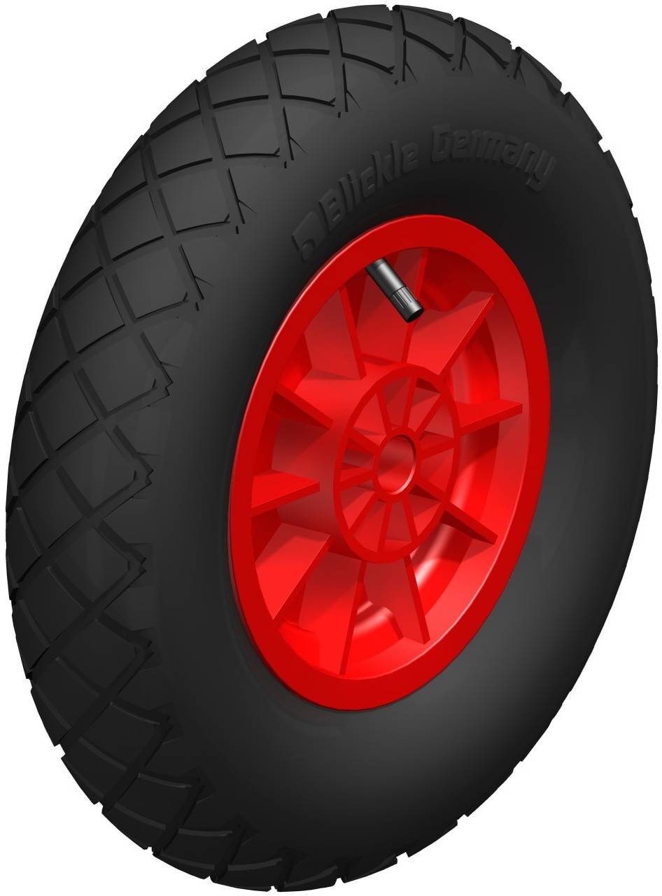 Blickle 657197 PK 402/25-75G-ROT Opona pneumatyczna Średnica koła: 400 mm Maksymalne obciążenie: 250 kg 1 szt. - obrazek 1