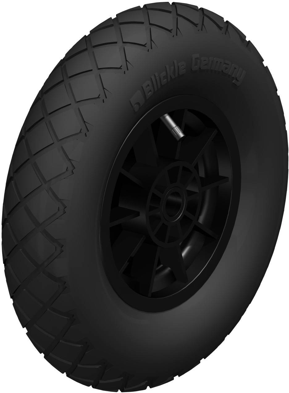 Blickle 22673 PK 402/25-75R Opona pneumatyczna Średnica koła: 400 mm Maksymalne obciążenie: 250 kg 1 szt. - obrazek 1