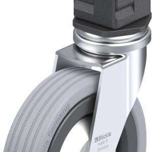 Blickle 856349 LRA-VPA 100K-FA-EV07 Kółko skrętne Średnica koła: 100 mm Maksymalne obciążenie: 70 kg 1 szt.