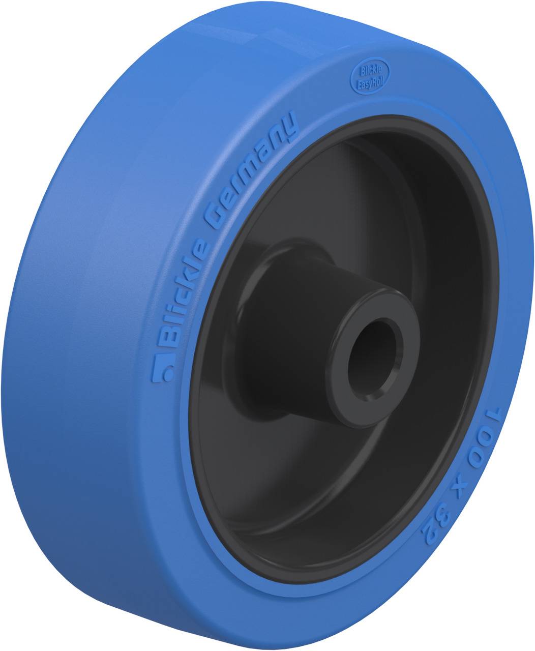 Blickle 597930 POEV 100/12G-SB Koło z tworzywa sztucznego Średnica koła: 100 mm Maksymalne obciążenie: 200 kg 1 szt. - obrazek 1