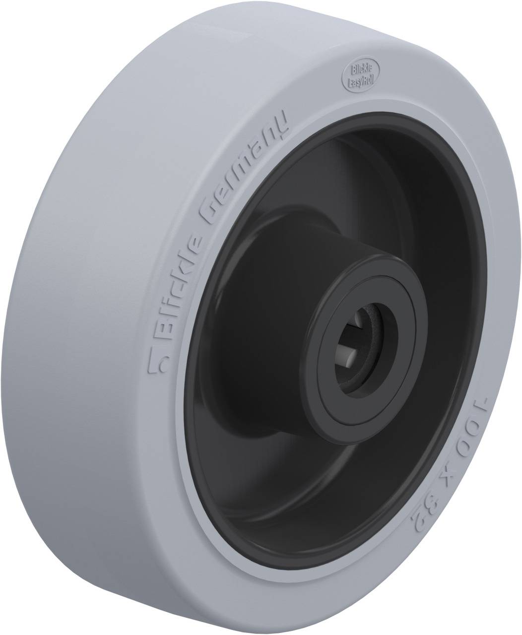 Blickle 464172 POEV 100/12R-SG Koło z tworzywa sztucznego Średnica koła: 100 mm Maksymalne obciążenie: 200 kg 1 szt. - obrazek 1