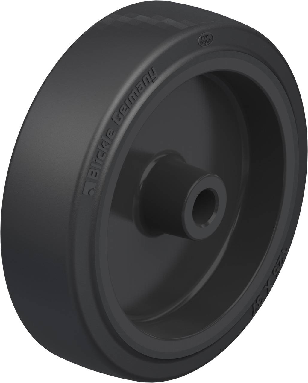 Blickle 761460 POEV 125/12G Koło z tworzywa sztucznego Średnica koła: 125 mm Maksymalne obciążenie: 250 kg 1 szt. - obrazek 1