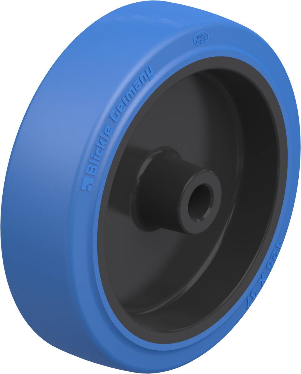 Blickle 843912 POEV 125/12G-SB Koło z tworzywa sztucznego Średnica koła: 125 mm Maksymalne obciążenie: 250 kg 1 szt. - obrazek 1