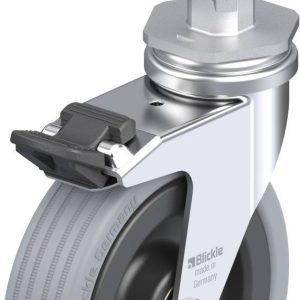 Blickle 291344 LRA-VPA 100K-FI-E05 Kółko skrętne z hamulcem Średnica koła: 100 mm Maksymalne obciążenie: 70 kg 1 szt.