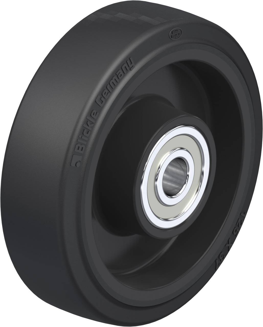 Blickle 42903 POEV 125/15K Koło z tworzywa sztucznego Średnica koła: 125 mm Maksymalne obciążenie: 250 kg 1 szt. - obrazek 1