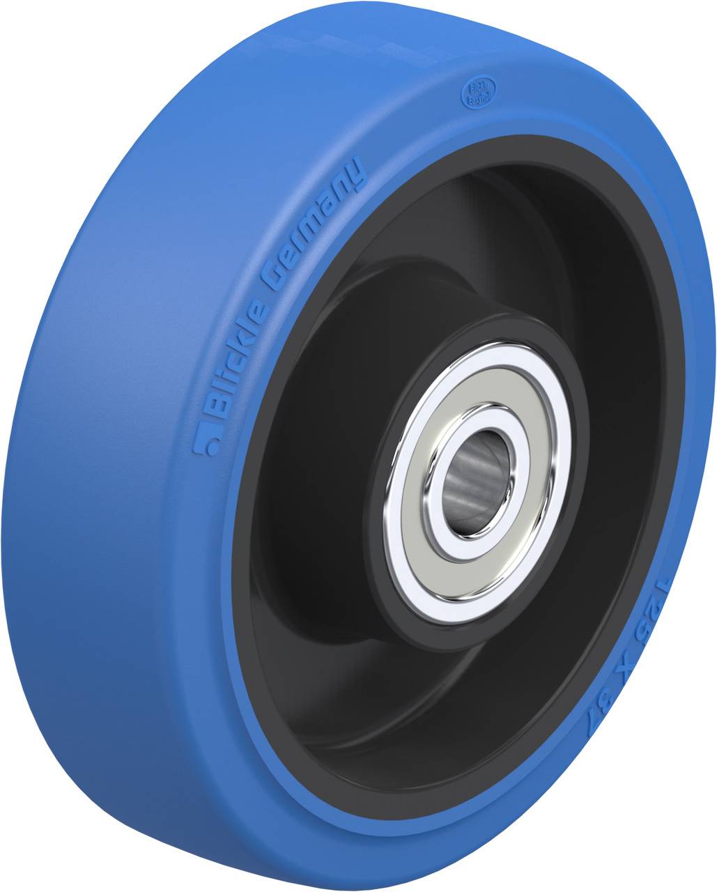 Blickle 738119 POEV 125/15K-SB Koło z tworzywa sztucznego Średnica koła: 125 mm Maksymalne obciążenie: 250 kg 1 szt. - obrazek 1