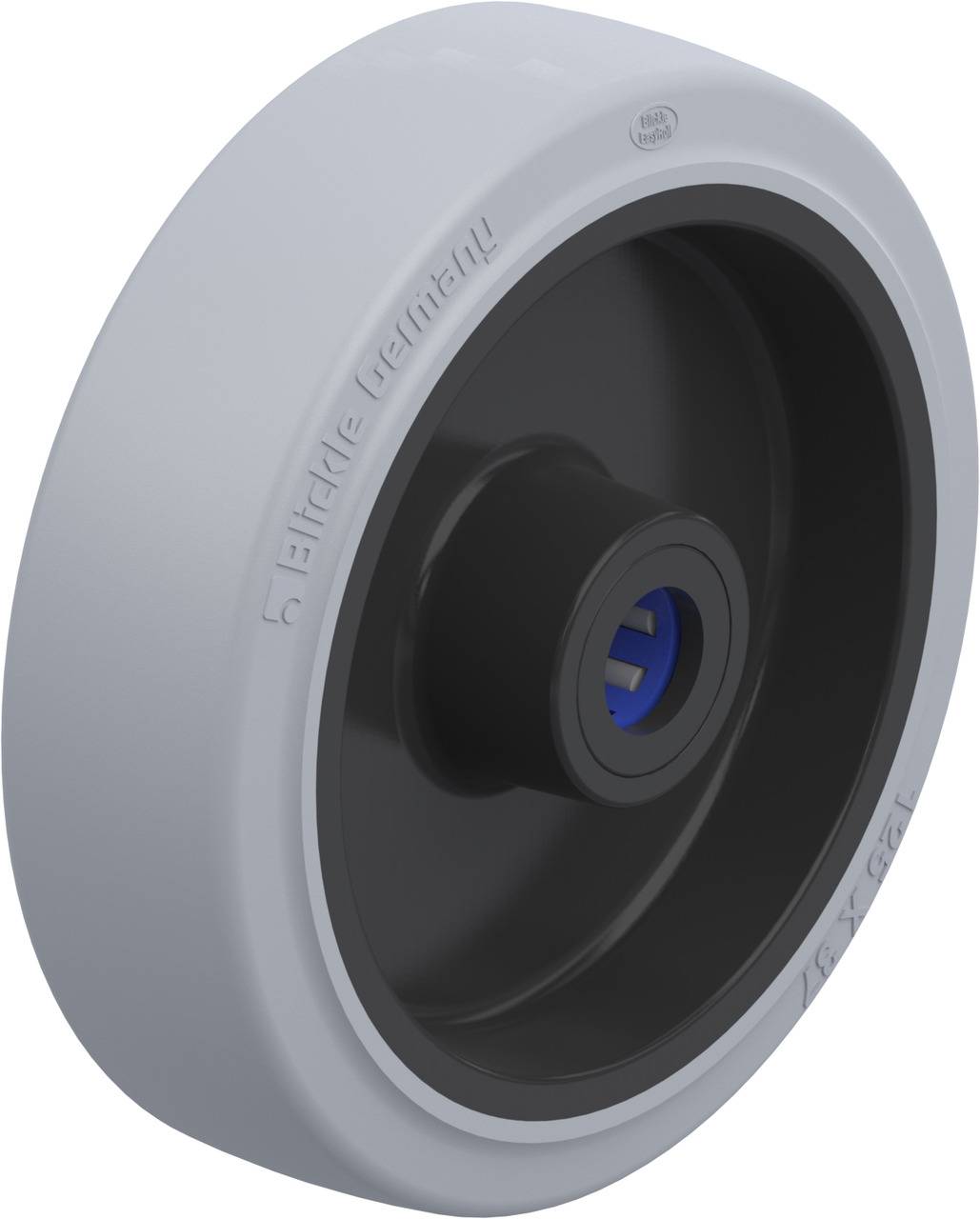 Blickle 8870 POEV 125/15XR-SG Koło z tworzywa sztucznego Średnica koła: 125 mm Maksymalne obciążenie: 250 kg 1 szt. - obrazek 1