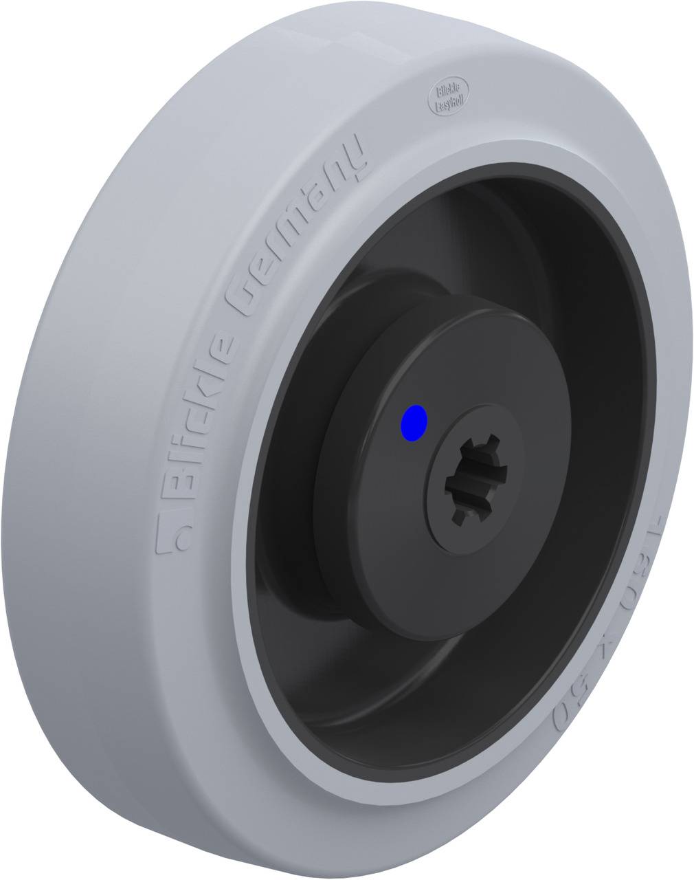 Blickle 702050 POEV 160/12XKA-SG Koło z tworzywa sztucznego Średnica koła: 160 mm Maksymalne obciążenie: 400 kg 1 szt. - obrazek 1