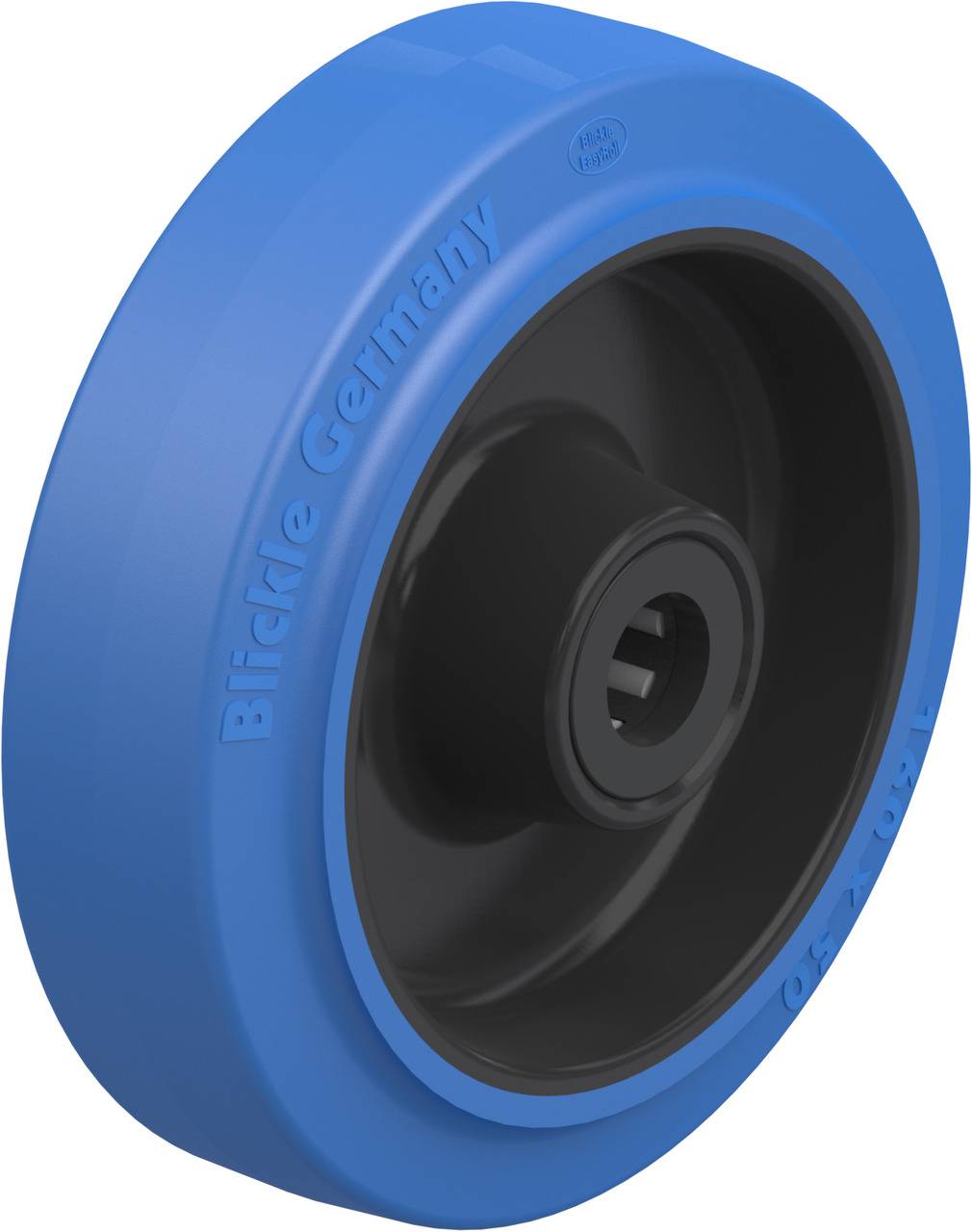 Blickle 598185 POEV 160/20R-SB Koło z tworzywa sztucznego Średnica koła: 160 mm Maksymalne obciążenie: 400 kg 1 szt. - obrazek 1