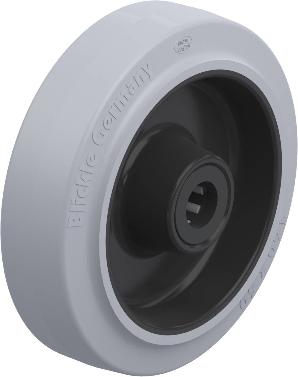 Blickle 104679 POEV 160/20R-SG Koło z tworzywa sztucznego Średnica koła: 160 mm Maksymalne obciążenie: 400 kg 1 szt. - obrazek 1