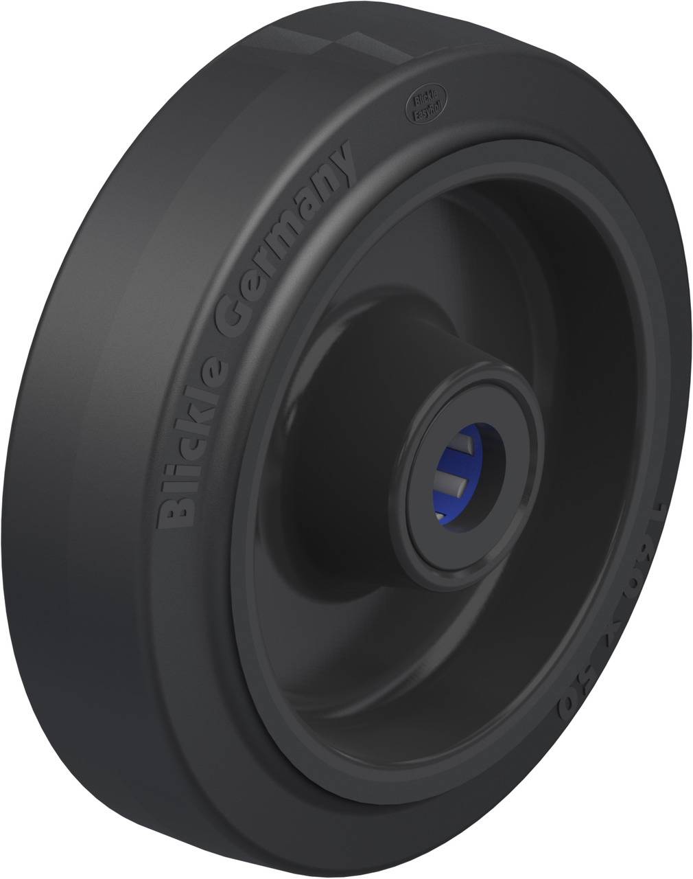 Blickle 89763 POEV 160/20XR Koło z tworzywa sztucznego Średnica koła: 160 mm Maksymalne obciążenie: 400 kg 1 szt. - obrazek 1