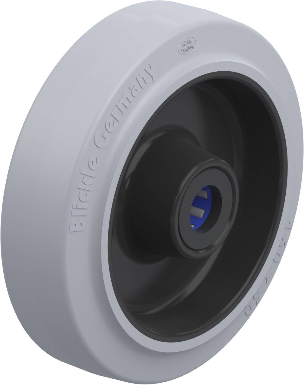 Blickle 23457 POEV 160/20XR-SG Koło z tworzywa sztucznego Średnica koła: 160 mm Maksymalne obciążenie: 400 kg 1 szt. - obrazek 1
