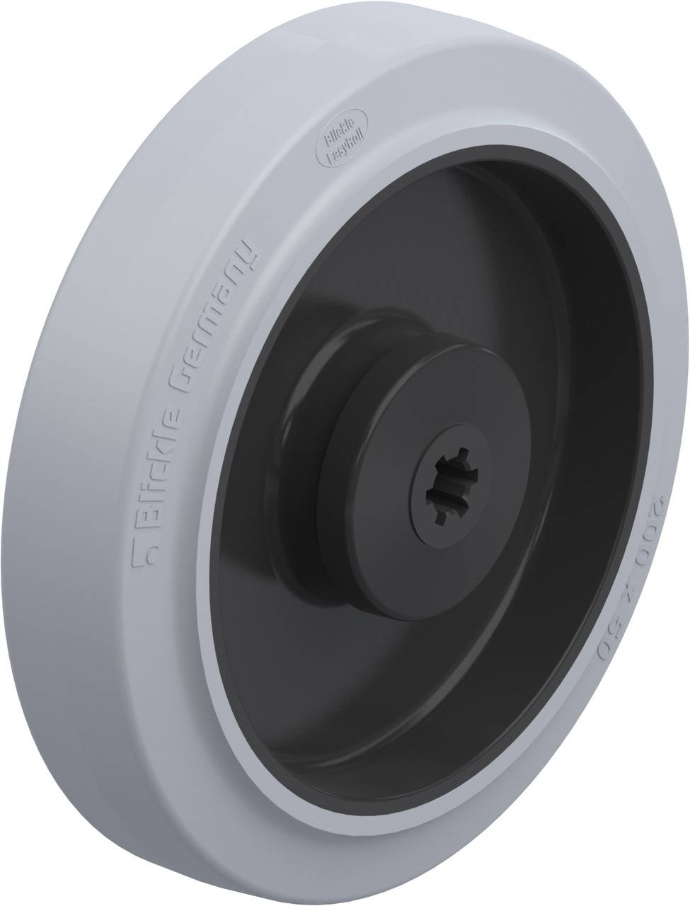 Blickle 291765 POEV 200/25K-SG Koło z tworzywa sztucznego Średnica koła: 200 mm Maksymalne obciążenie: 500 kg 1 szt. - obrazek 1
