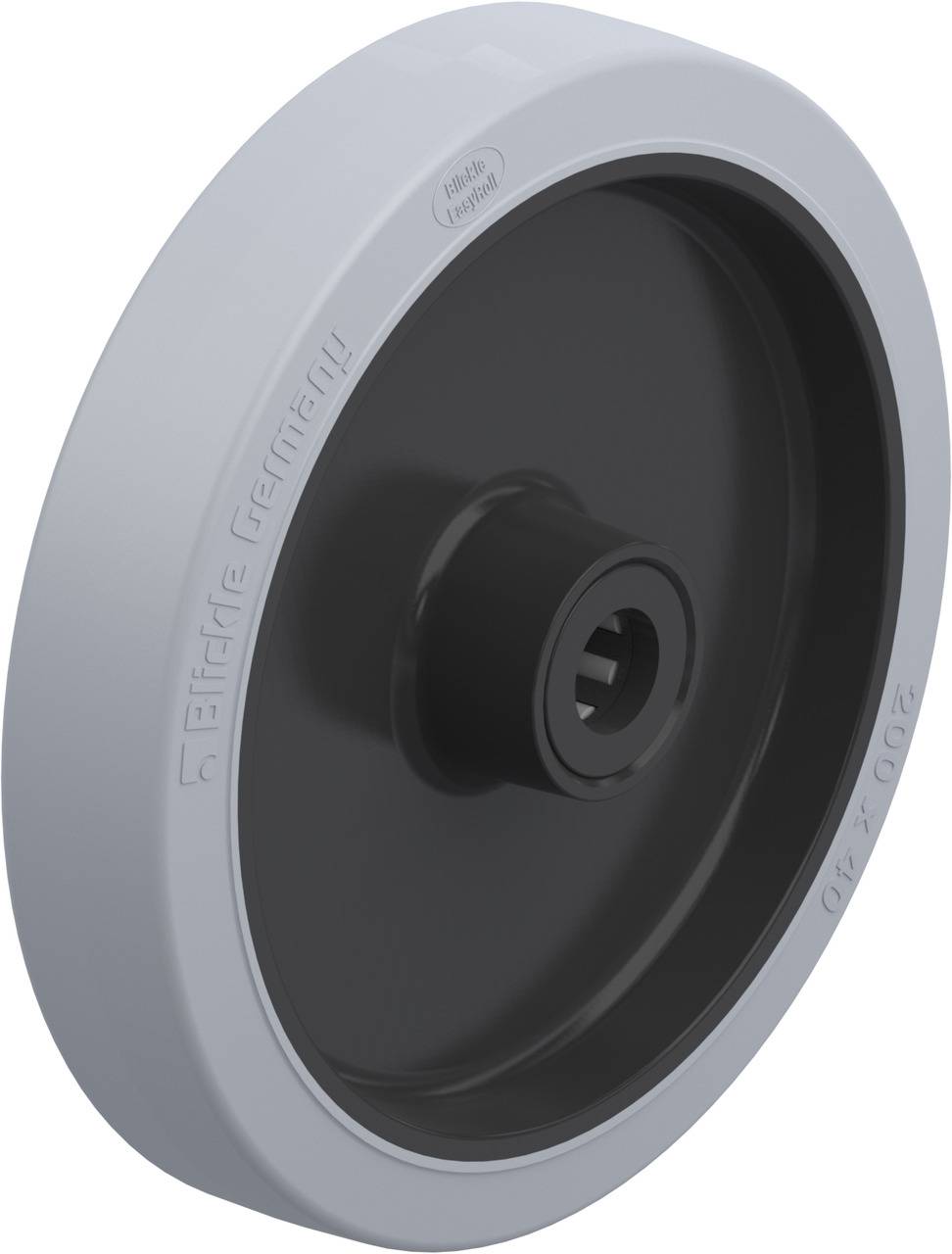 Blickle 746772 POEV 201/20R-SG Koło z tworzywa sztucznego Średnica koła: 200 mm Maksymalne obciążenie: 400 kg 1 szt. - obrazek 1
