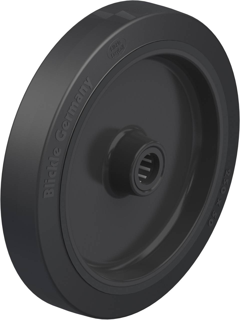 Blickle 42994 POEV 250/25R Koło z tworzywa sztucznego Średnica koła: 250 mm Maksymalne obciążenie: 600 kg 1 szt. - obrazek 1