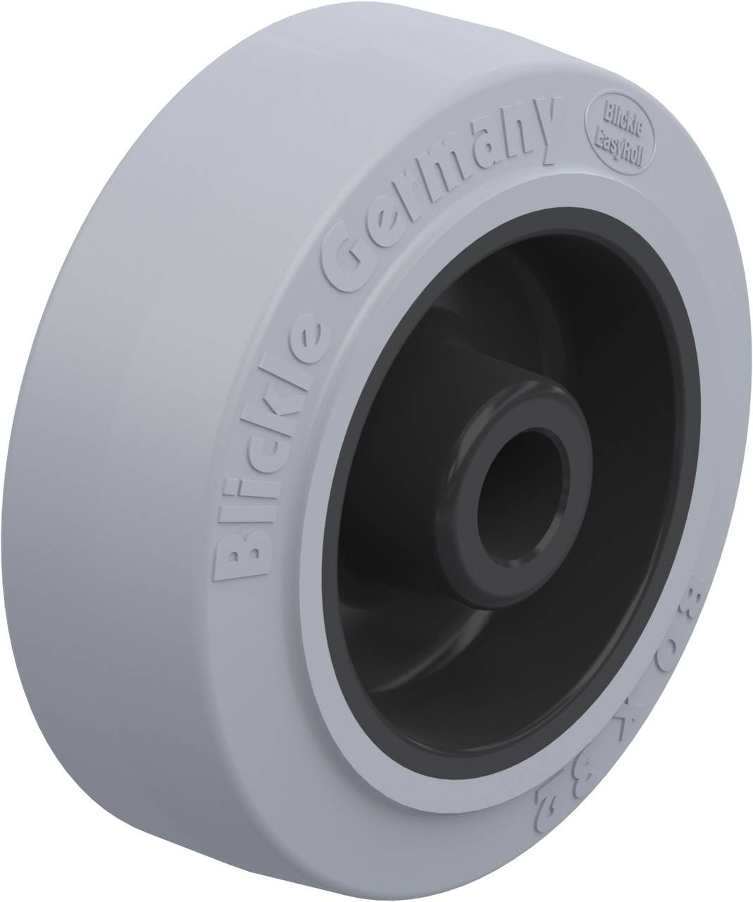 Blickle 843911 POEV 80/12G-SG Koło z tworzywa sztucznego Średnica koła: 80 mm Maksymalne obciążenie: 140 kg 1 szt. - obrazek 1
