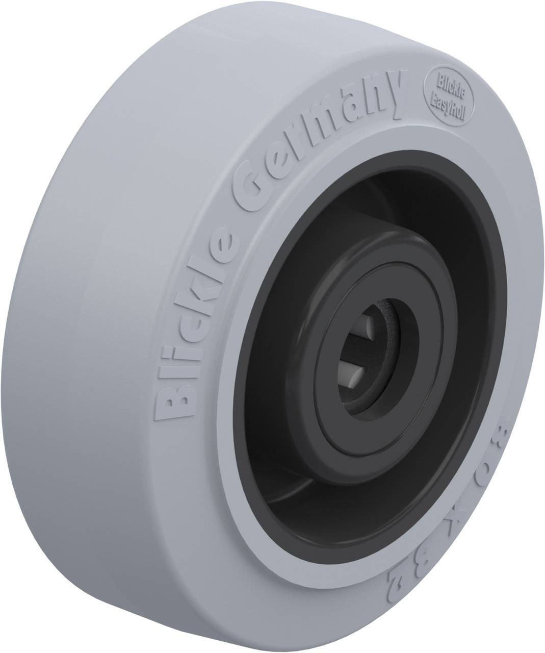 Blickle 597708 POEV 80/12R-SG Koło z tworzywa sztucznego Średnica koła: 80 mm Maksymalne obciążenie: 140 kg 1 szt. - obrazek 1