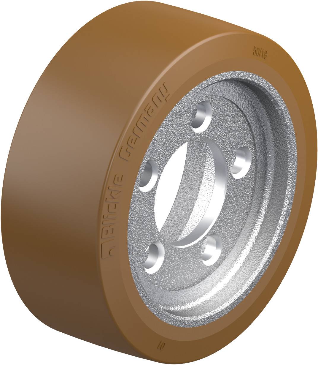 Blickle 758683 RB 250x100/80-5 Koło wózka widłowego Średnica koła: 250 mm 1 szt. - obrazek 1