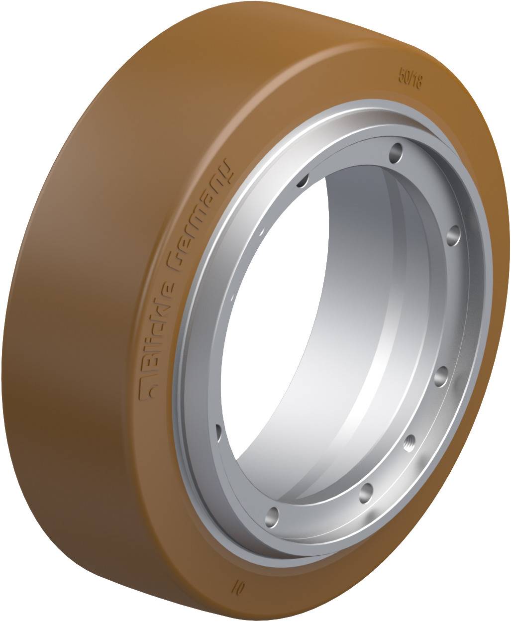 Blickle 737805 RB 260x80/150-8+2 Koło wózka widłowego Średnica koła: 260 mm 1 szt. - obrazek 1