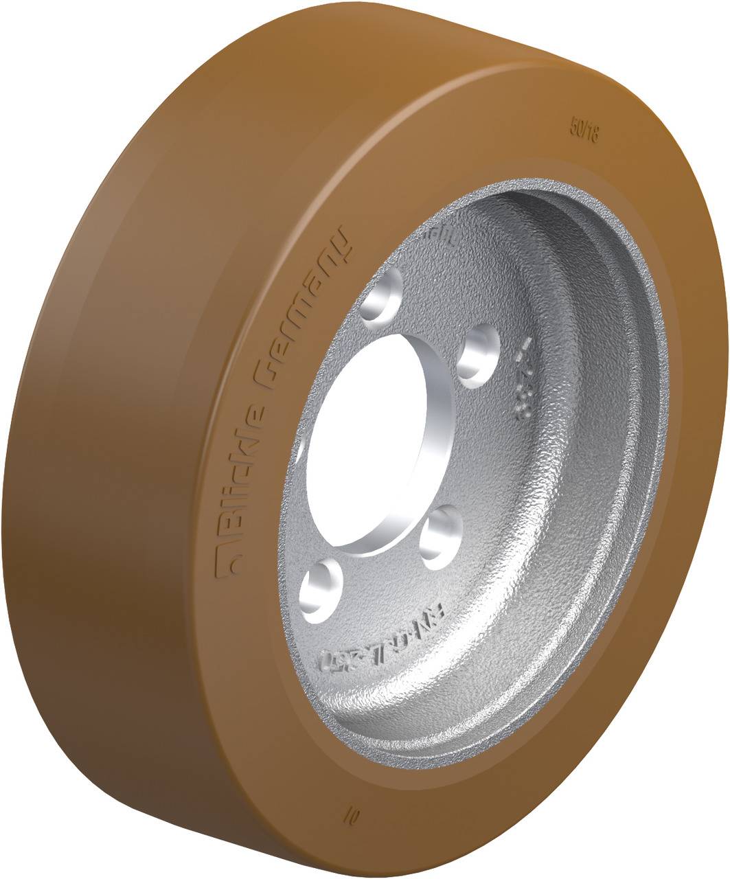 Blickle 757103 RB 300x100/80-5 Koło wózka widłowego Średnica koła: 300 mm 1 szt. - obrazek 1