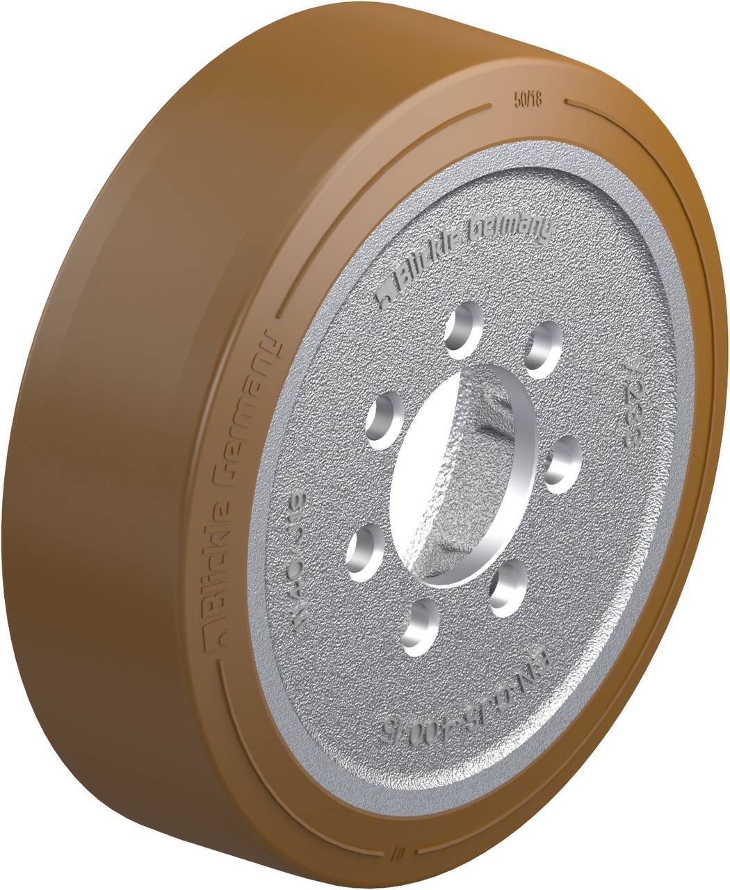 Blickle 756623 RB 343x110/90-7 Koło wózka widłowego Średnica koła: 343 mm 1 szt. - obrazek 1
