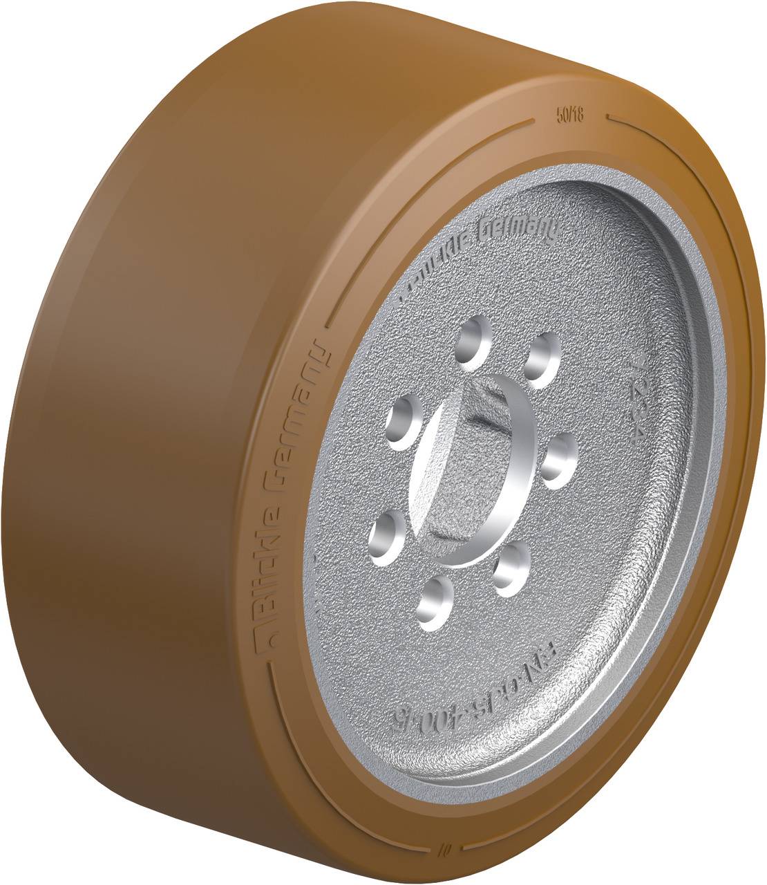 Blickle 748438 RB 343x140/80-7 Koło wózka widłowego Średnica koła: 343 mm 1 szt. - obrazek 1