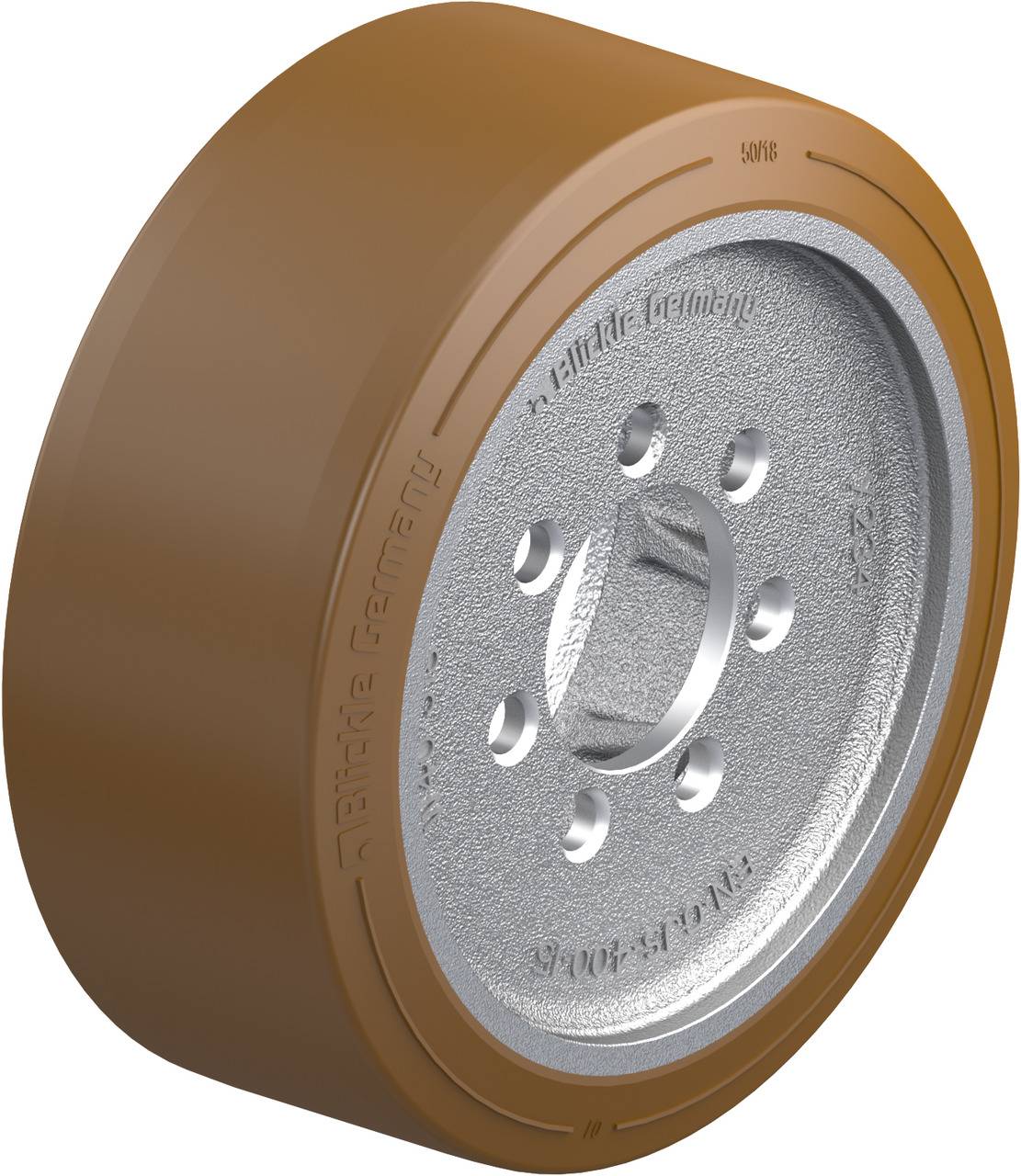 Blickle 755644 RB 343x140/90-7 Koło wózka widłowego Średnica koła: 343 mm 1 szt. - obrazek 1
