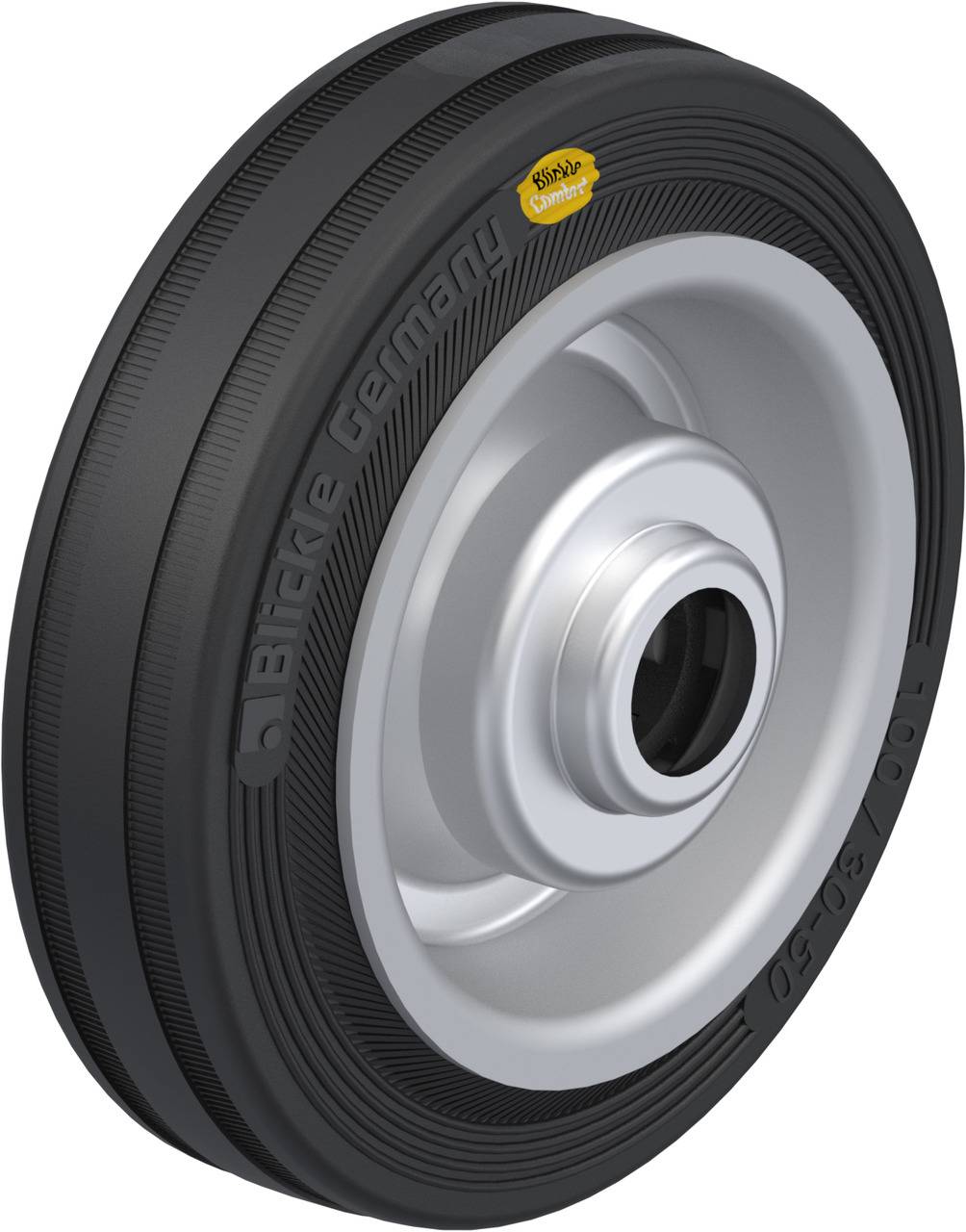 Blickle 2980 RD 100/15R Koło do dużych obciążeń Średnica koła: 100 mm Maksymalne obciążenie: 100 kg 1 szt. - obrazek 1