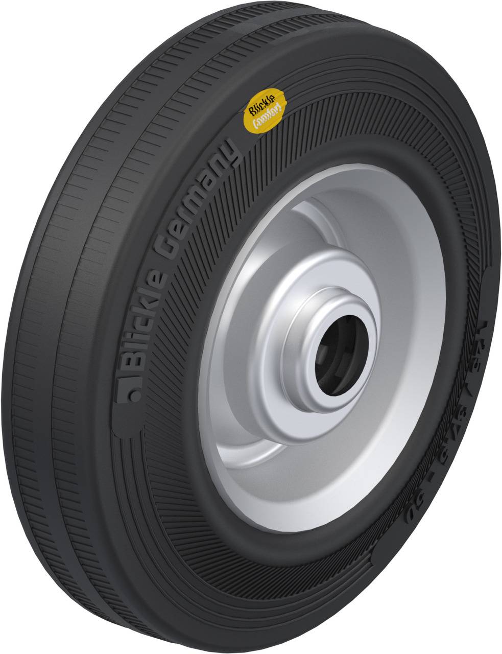 Blickle 2998 RD 125/15R Koło do dużych obciążeń Średnica koła: 125 mm Maksymalne obciążenie: 120 kg 1 szt. - obrazek 1