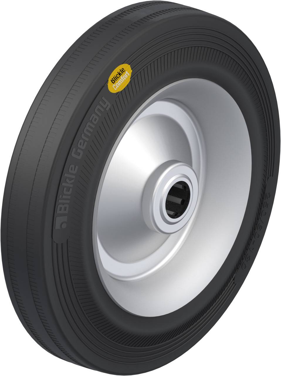 Blickle 3061 RD 252/25R Koło do dużych obciążeń Średnica koła: 250 mm Maksymalne obciążenie: 450 kg 1 szt. - obrazek 1