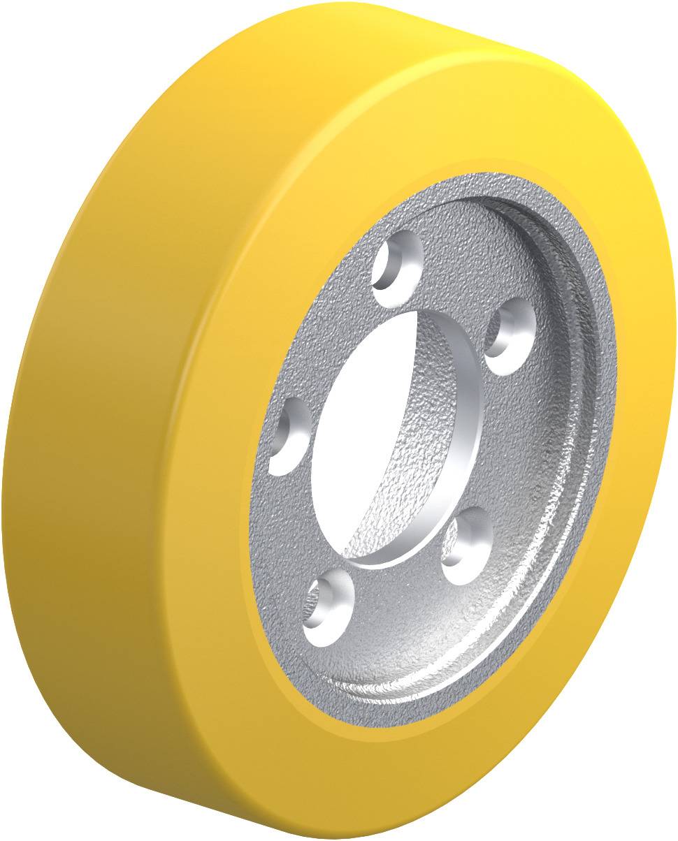Blickle 462986 RTH 250x75/80-5 Koło wózka widłowego Średnica koła: 250 mm 1 szt. - obrazek 1