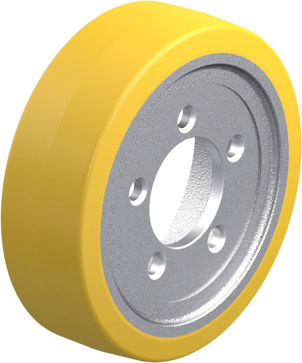 Blickle 463125 RTH 250x80/80-5-PI Koło wózka widłowego Średnica koła: 250 mm 1 szt. - obrazek 1