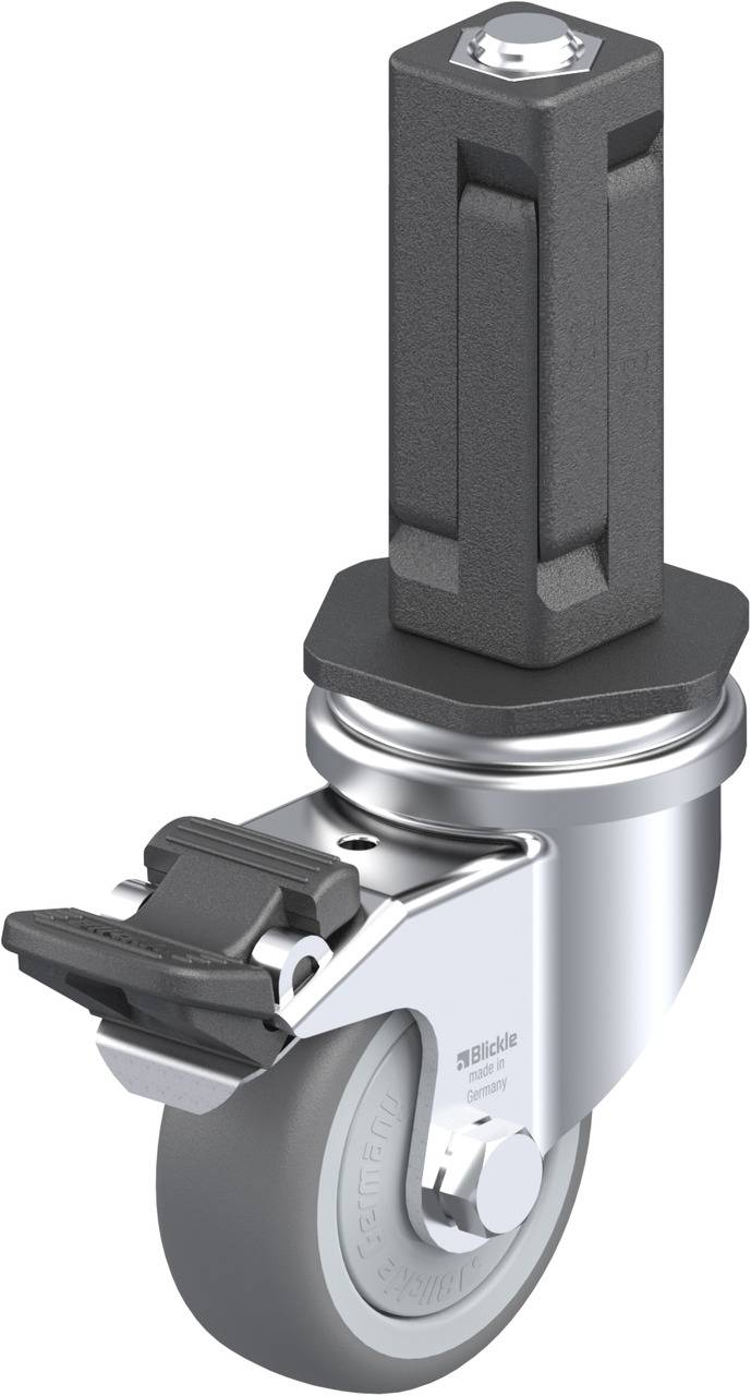 Blickle 847784 LRA-TPA 50KF-FI-EV03 Kółko skrętne z hamulcem Średnica koła: 50 mm Maksymalne obciążenie: 50 kg 1 szt. - obrazek 1
