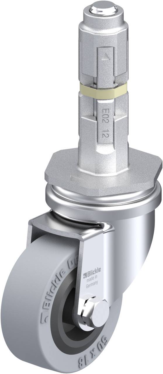 Blickle 321778 LRA-VPA 50G-E02 Kółko skrętne Średnica koła: 50 mm Maksymalne obciążenie: 40 kg 1 szt. - obrazek 1