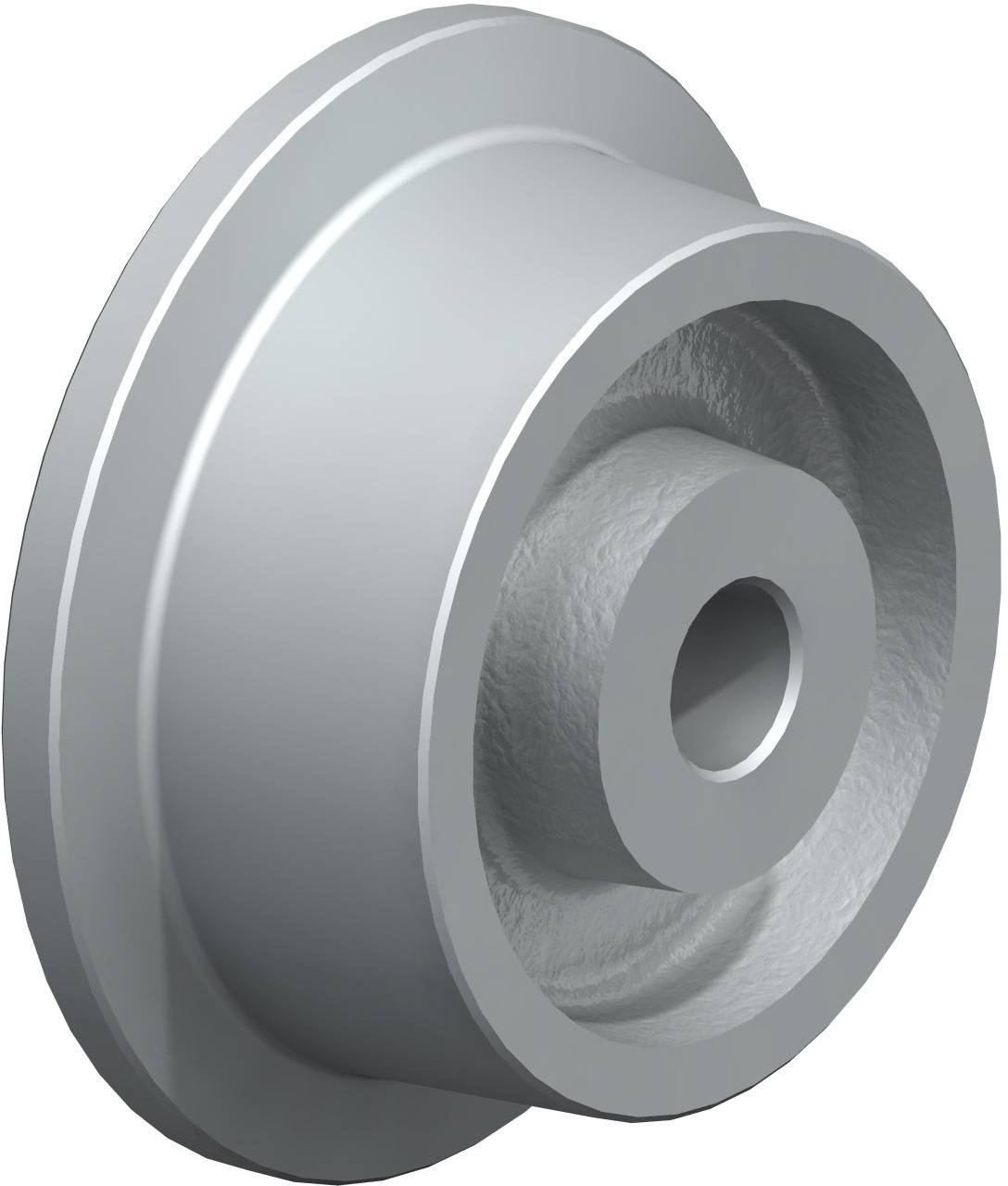 Blickle 8458 Schwerlast-Rad SPK 100G Koło z kołnierzem Średnica koła: 100 mm Maksymalne obciążenie: 800 kg 1 szt. - obrazek 1