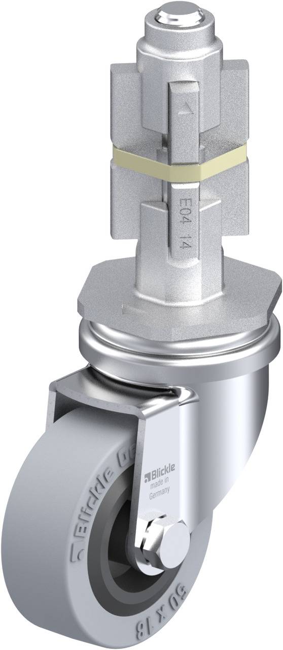 Blickle 298182 LRA-VPA 50G-E04 Kółko skrętne Średnica koła: 50 mm Maksymalne obciążenie: 40 kg 1 szt. - obrazek 1