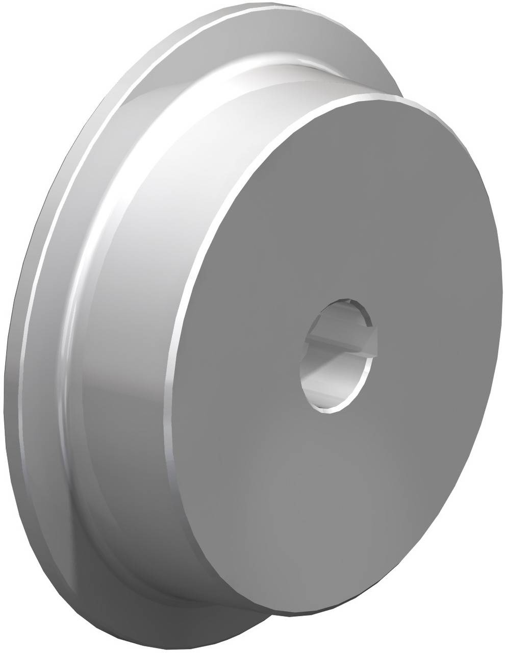 Blickle 395822 SPKVSN 200/40H7 Koło napędowe Średnica koła: 200 mm Maksymalne obciążenie: 2500 kg 1 szt. - obrazek 1