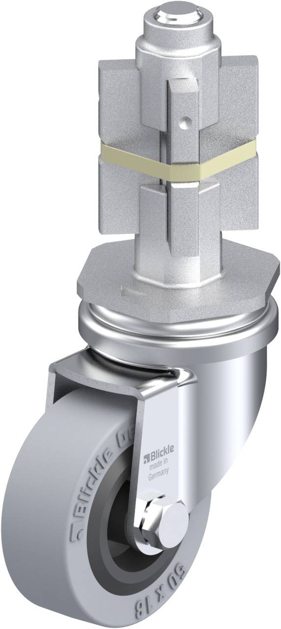 Blickle 300756 LRA-VPA 50G-E05 Kółko skrętne Średnica koła: 50 mm Maksymalne obciążenie: 40 kg 1 szt. - obrazek 1